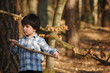 jeu en forêt