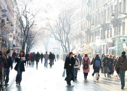 rue piétonne