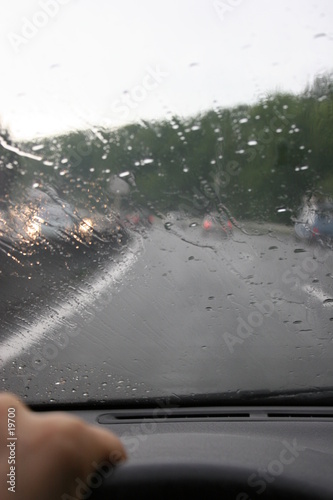 pluie risquée
