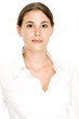 model in white 1
