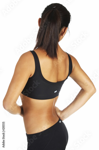 standing back stretch
