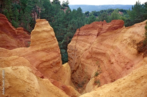 falaise d'ocre
