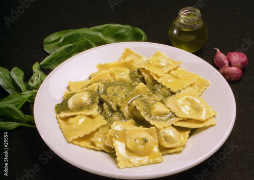 raviolis au pistou raviolis au pistou