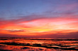 couché de soleil en indonesie