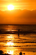 couché de soleil, indonésie