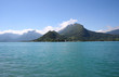 vue sur le lac d'annecy vue sur le lac d'annecy