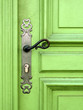 poignée de porte métal