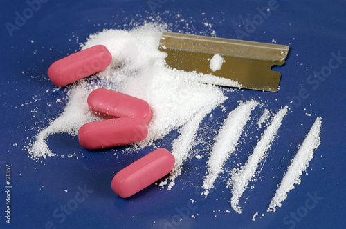 cocaine, pills