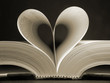 heart shaped book heart shaped book