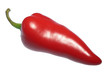 red hot chili pepper, isolated on white red hot chili pepper, isolated on white
