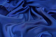 blue satin