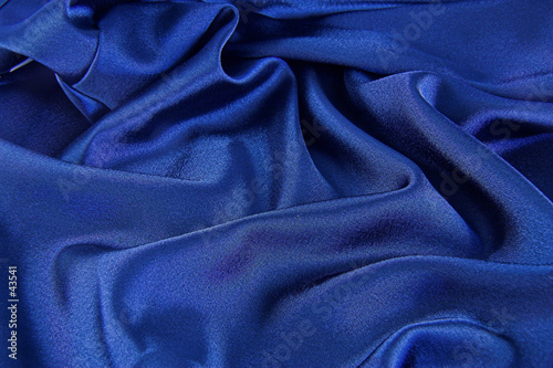 blue satin