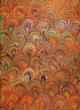 renaissance/victorian marbled paper 9