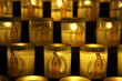 candles lit
