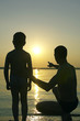 family sunset