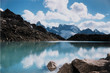 mountain waterscape
