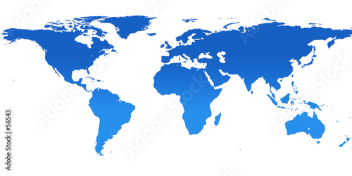 blue world map blue world map
