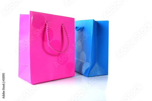 Ilustración: him & her gift bags him & her gift bags