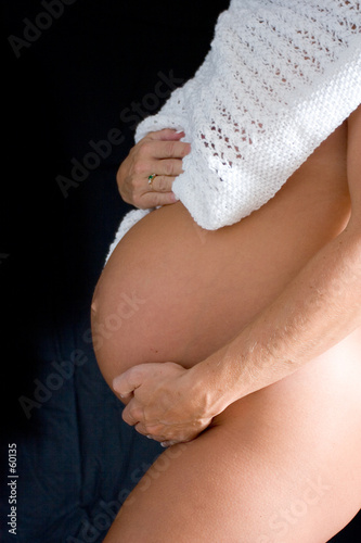 awaiting the birth