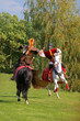 chevaliers en guerre