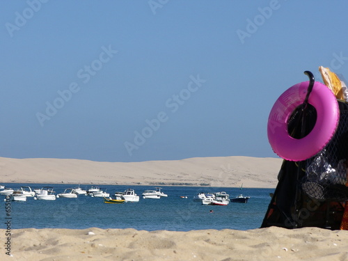 plage estivale