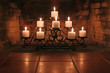 fireplace candles