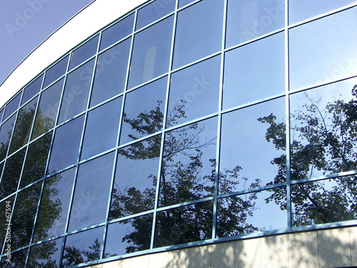 Foto: office building - reflections office building - reflections