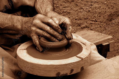 les mains du potier