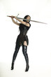 warrior princess with a sword