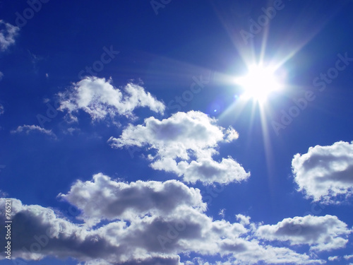 sky and a sun