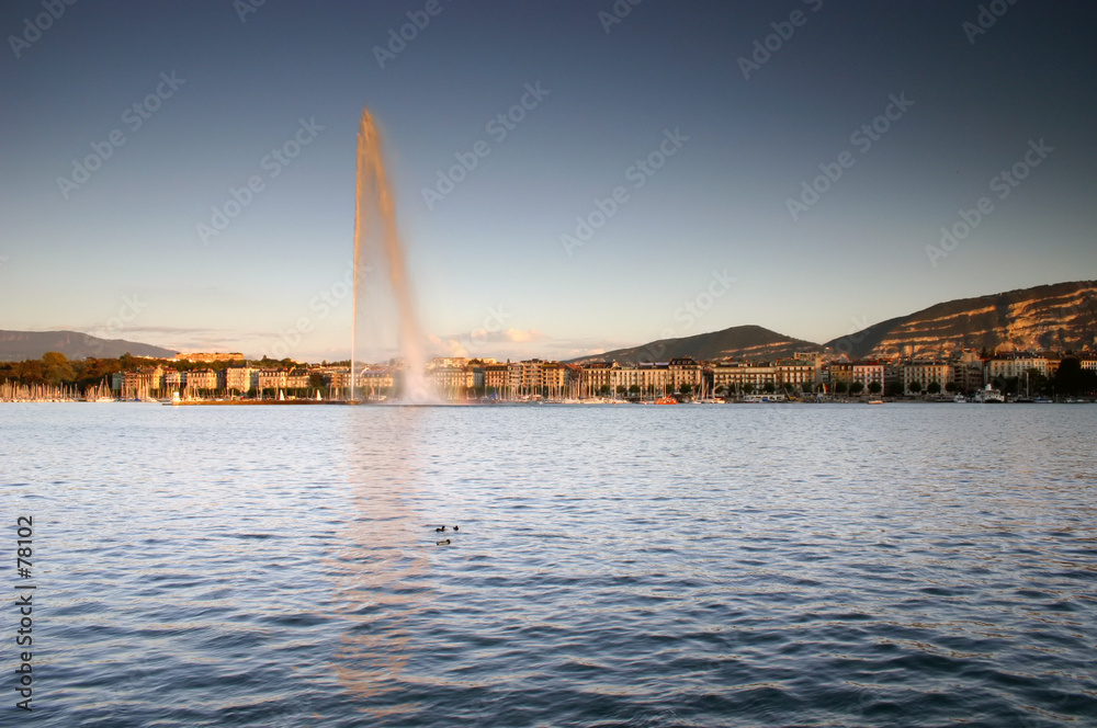 jet d'eau, geneve