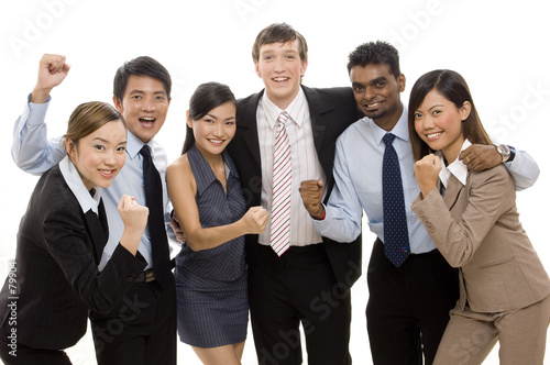 Illustration: successful business successful business