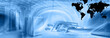 web hosting template-blue