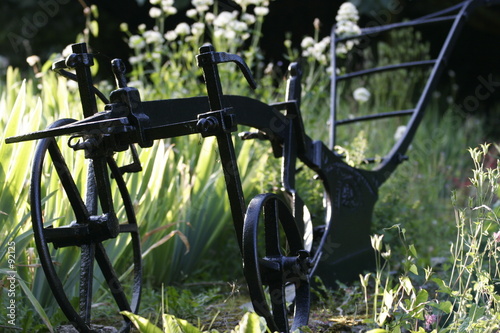 plough in the garden plough in the garden