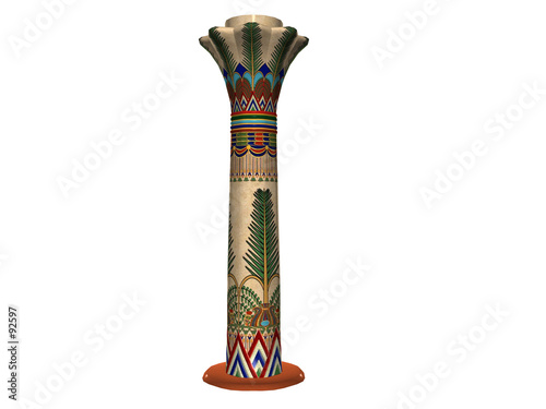 egyptian pillar too