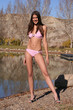 Photo: pink bikini girl pink bikini girl