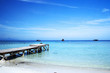 pier on beach