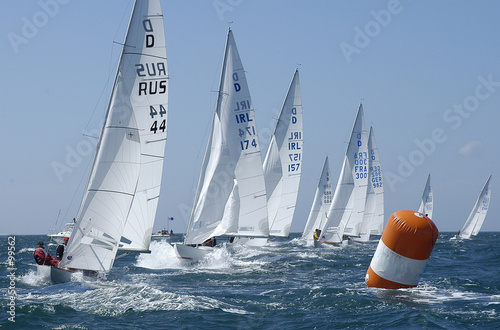 Photo: course de voiliers course de voiliers