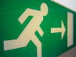 emergency exit, sign
