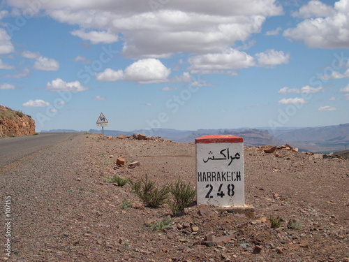 sur la route de marrakech