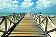 wooden jetty