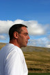 a man deep in thought