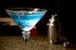 blue martini and shaker blue martini and shaker