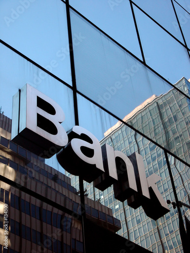 the bank