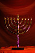 silver traditional hanukkah menorah