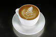 cappuccino latte art