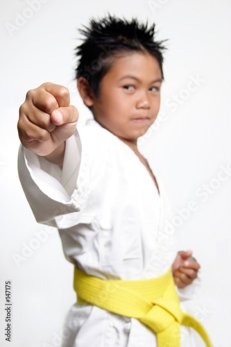 Photo: stock photo of karate boys fist stock photo of karate boys fist