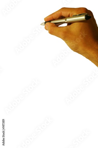 Foto: mano escribiendo mano escribiendo