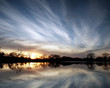 sunset reflection sunset reflection