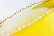 close-up glass of white wine
